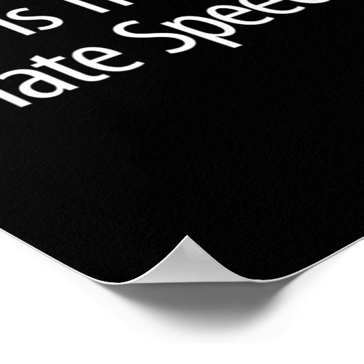 Poster Truth Is The New Hate Speech - (Coin)