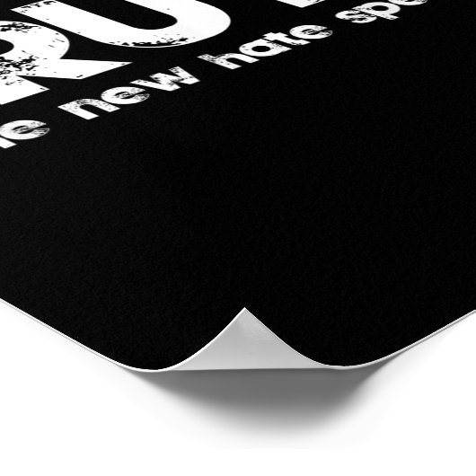 Poster Truth The New Hate Speech Funny Quote (Coin)