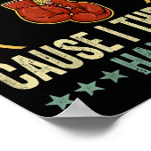 Poster Try Jesus Not Me Cause I Throw Hands Funny Boxing  (Coin)