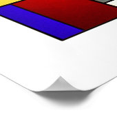 Poster Tryptyque Theo Van Doesburg (Coin)