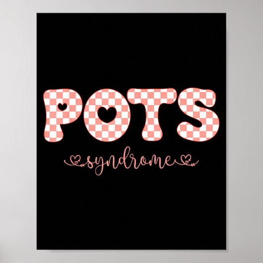 Poster Ts Syndrome Valentine Day Funny Chronic Illness Aw (Devant)