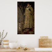 Poster Tsar Ivan IV Vasilyevich "le Terrible" 1897 (Cuisine)