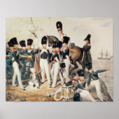 Poster Tsarevich Alexander avec ses cadets à (Devant)