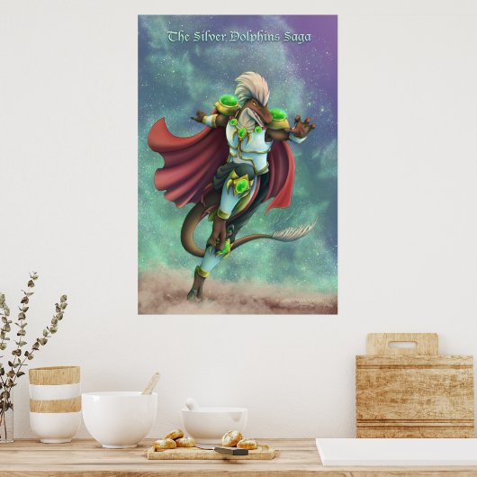 Poster TSDS : Justin Arisdale Couverture Art Solo Earth (Cuisine)