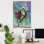 Poster TSDS : Justin Arisdale Couverture Art Solo Earth (Bureau à domicile)