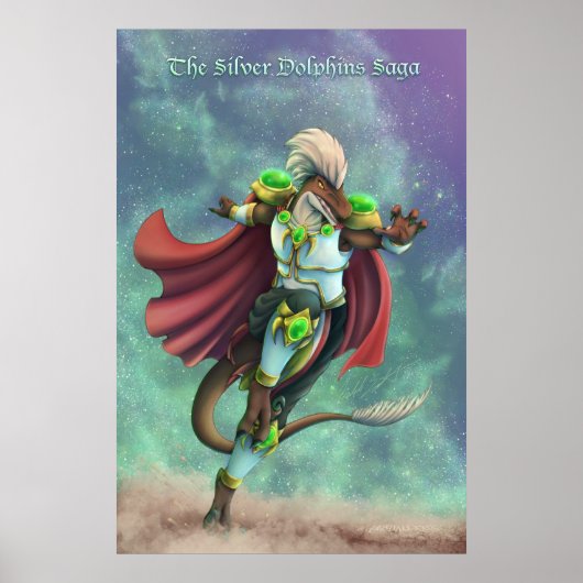 Poster TSDS : Justin Arisdale Couverture Art Solo Earth (Devant)