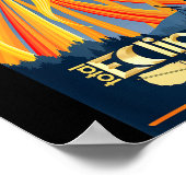 Poster Tshirt Éclipse Solaire Totale 21 août (Coin)