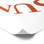 POSTER TSUNAMIS ARRIVE ! (Coin)