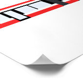 Poster TTC New Streetcar (s'adapte au cadre IKEA R (Coin)