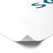 Poster Ttypographie amusante et motivante (Coin)