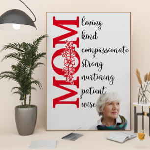 Poster Tu aimes maman...caractère