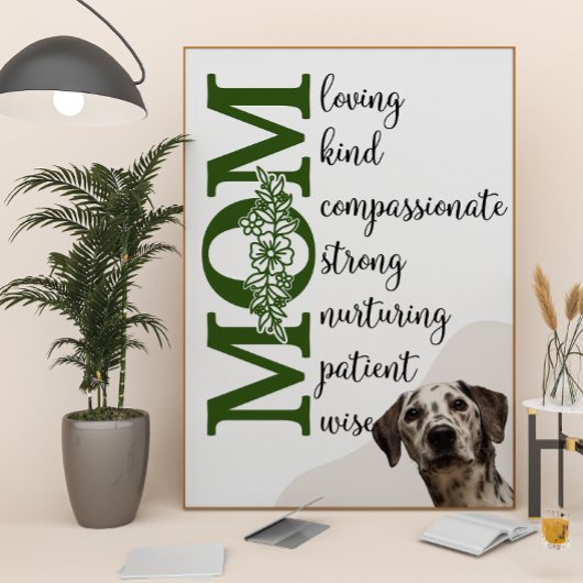 Poster Tu aimes maman...de votre dalmate