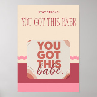 Poster Tu as ça bébé pour ton Amour
