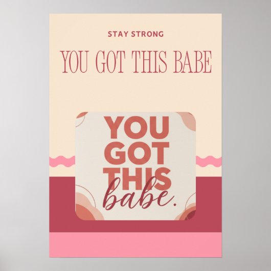 Poster Tu as ça bébé pour ton Amour (Devant)
