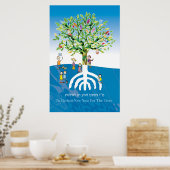 Poster Tu B'shevat Tree (Cuisine)