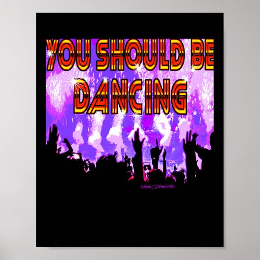 Poster Tu Devrais Danser (Devant)