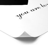 Poster Tu es aimé, cœur (Coin)