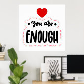 POSTER TU ES ASSEZ AMOUREUX (Bureau à domicile)