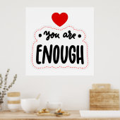 POSTER TU ES ASSEZ AMOUREUX (Cuisine)