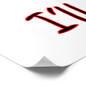 Poster Tu es des câlins, je serai des baisers (Coin)