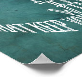 Poster Tu Es L'Ancre (Coin)