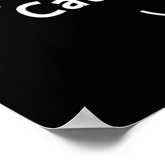 Poster Tu es le Meow du chat (Coin)