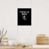 Poster tu es muet (Cuisine)
