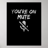 Poster tu es muet (Devant)