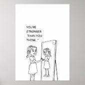 Poster Tu es plus forte que tu ne penses (Devant)