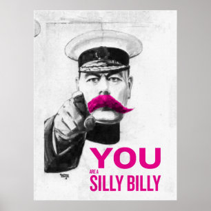 Poster Tu Es Un Silencieux Billy