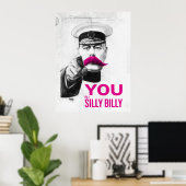Poster Tu Es Un Silencieux Billy (Bureau à domicile)