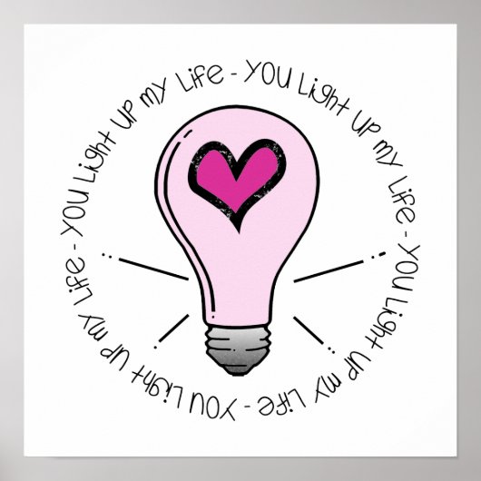 Poster Tu Illumines Ma Vie (Devant)