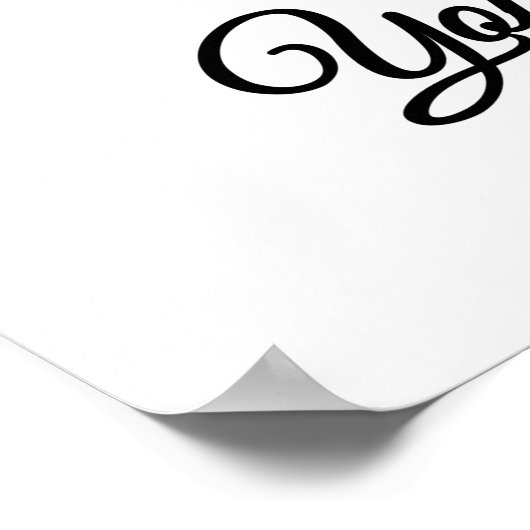 Poster Tu me manques triste émoticône (Coin)