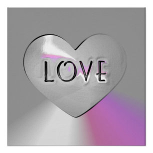 Poster Tu Me Remplis Le Coeur Avec Amour