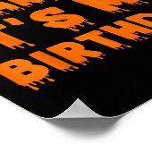 Poster Tu ne peux pas me faire peur C'est mon Hallowee ma (Coin)