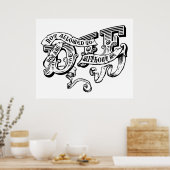 Poster tu n'es pas autorisé à mourir sans moi (Cuisine)