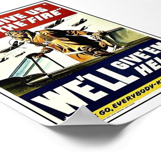 Poster Tu Nous Donne Le Feu (Coin)