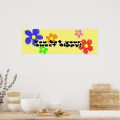 Poster Tu paries ta douce Bippy (Cuisine)