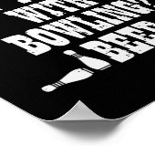Poster Tu Sais Ce Qui Récit Avec Bowling Funny Bowler Tea (Coin)