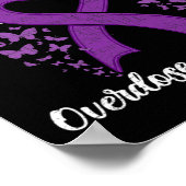 Poster Tu supporte la surdose Mois de sensibilisation Cos (Coin)