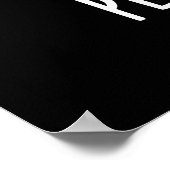 Poster Tu Veux Peach Of Me Funny Fruit Pun Dark BG (Coin)