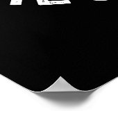 Poster Tu Veux Une Pièce De Moi Drôle Jigsaw Pun Dark BG (Coin)