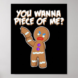 Poster Tu Veux Une Pièce De Moi Fun Gingpain homme