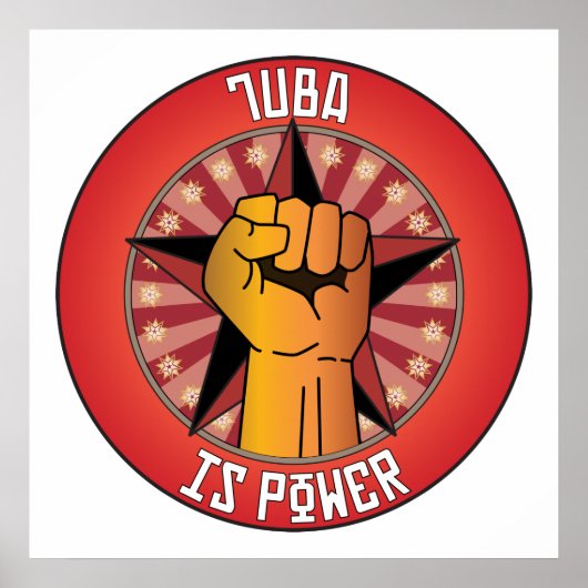 Poster Tuba est le pouvoir (Devant)