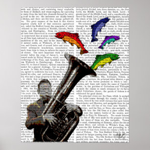 Poster Tuba et poissons