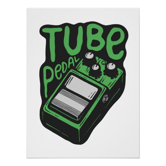 Poster Tube Pedal (Devant)