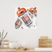 Poster Tubes à rayons cathodiques (Cuisine)