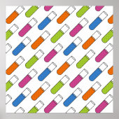 Poster Tubes de test (Devant)