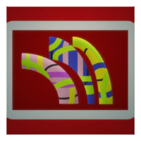 Tubes design d'art graphique moderne sur prune som
