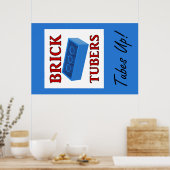 Poster Tubes Tubes en briques (Cuisine)
